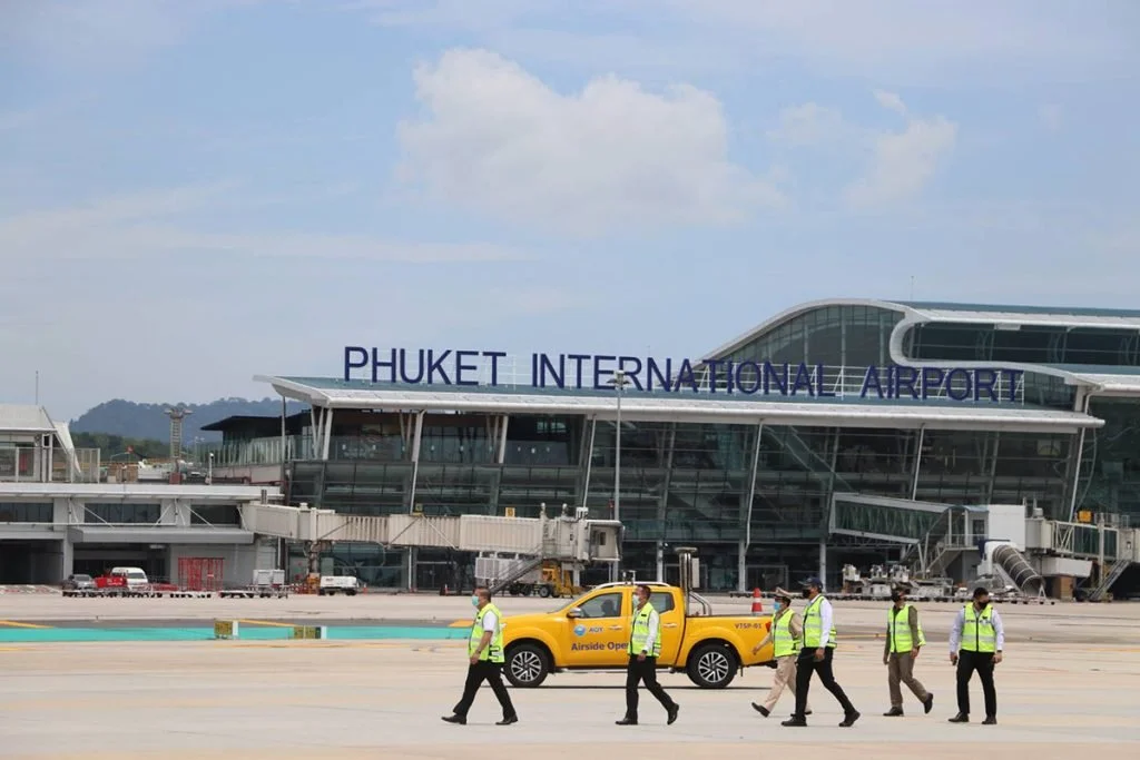 Phuket International Airport terminal, where AOT's THB 10 billion Phase 2 expansion will raise capacity from 12.5 million to 18 million passengers