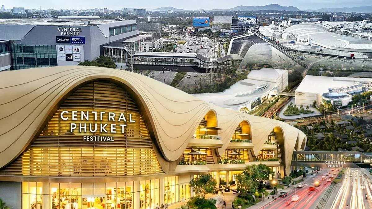 Central Phuket Festival mall, part of a THB 26 billion expansion to 500,000 square metres by 2028