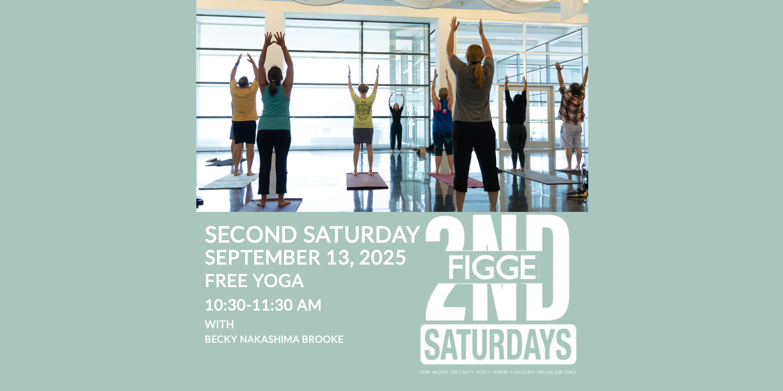 2nd Saturdays at the Figge- Free Yoga
