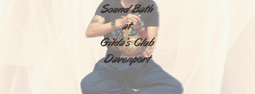 Sound Bath with Becky at Gilda's Club