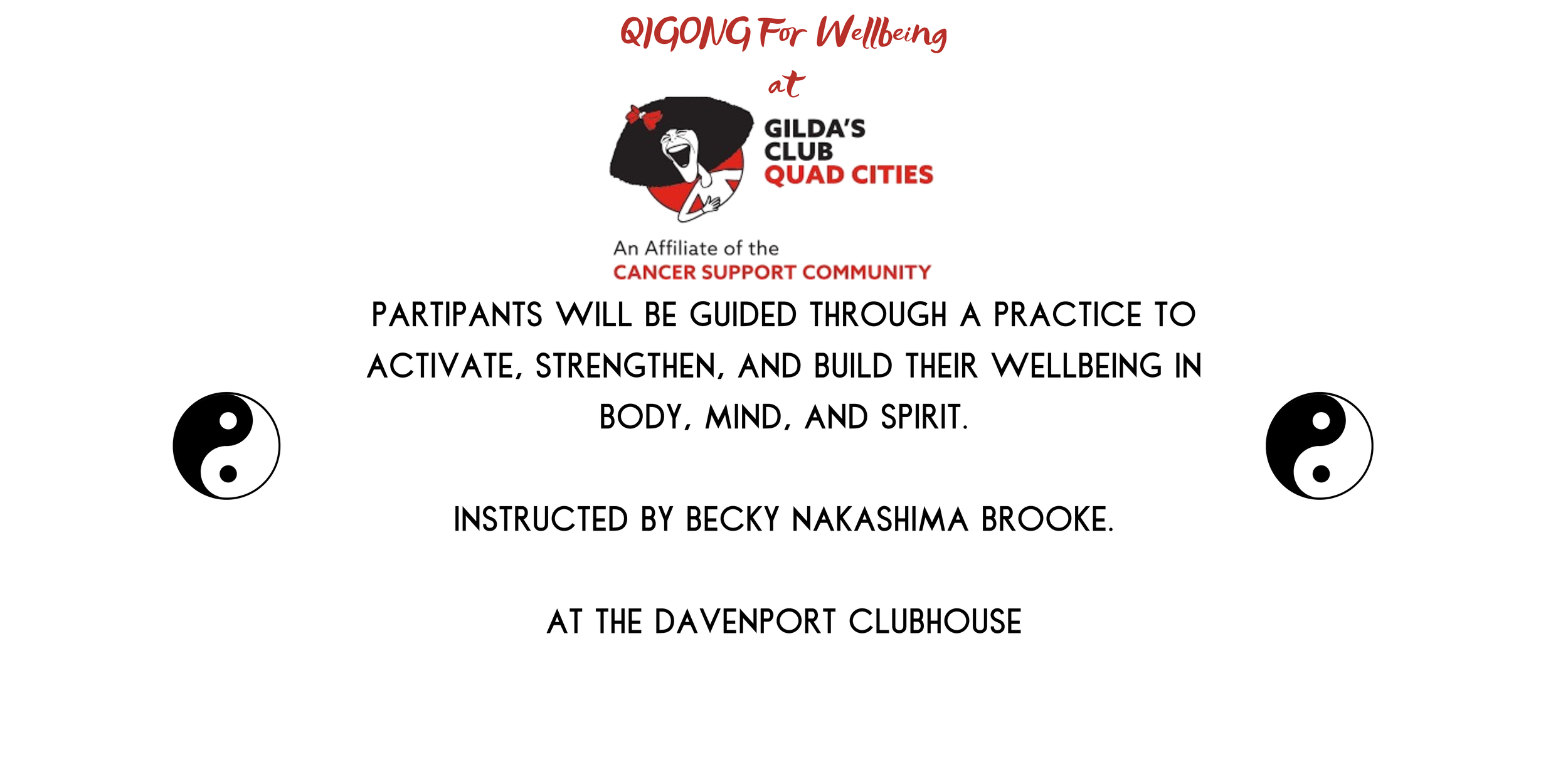 Qigong for Well-Being with Becky