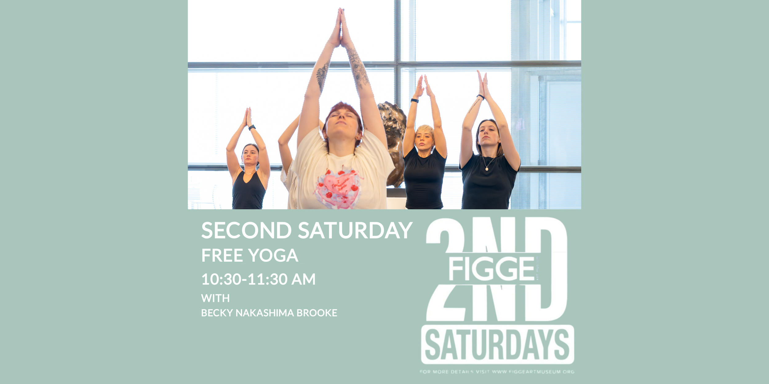 SECOND FREE SATURDAYS YOGA AT THE FIGGE