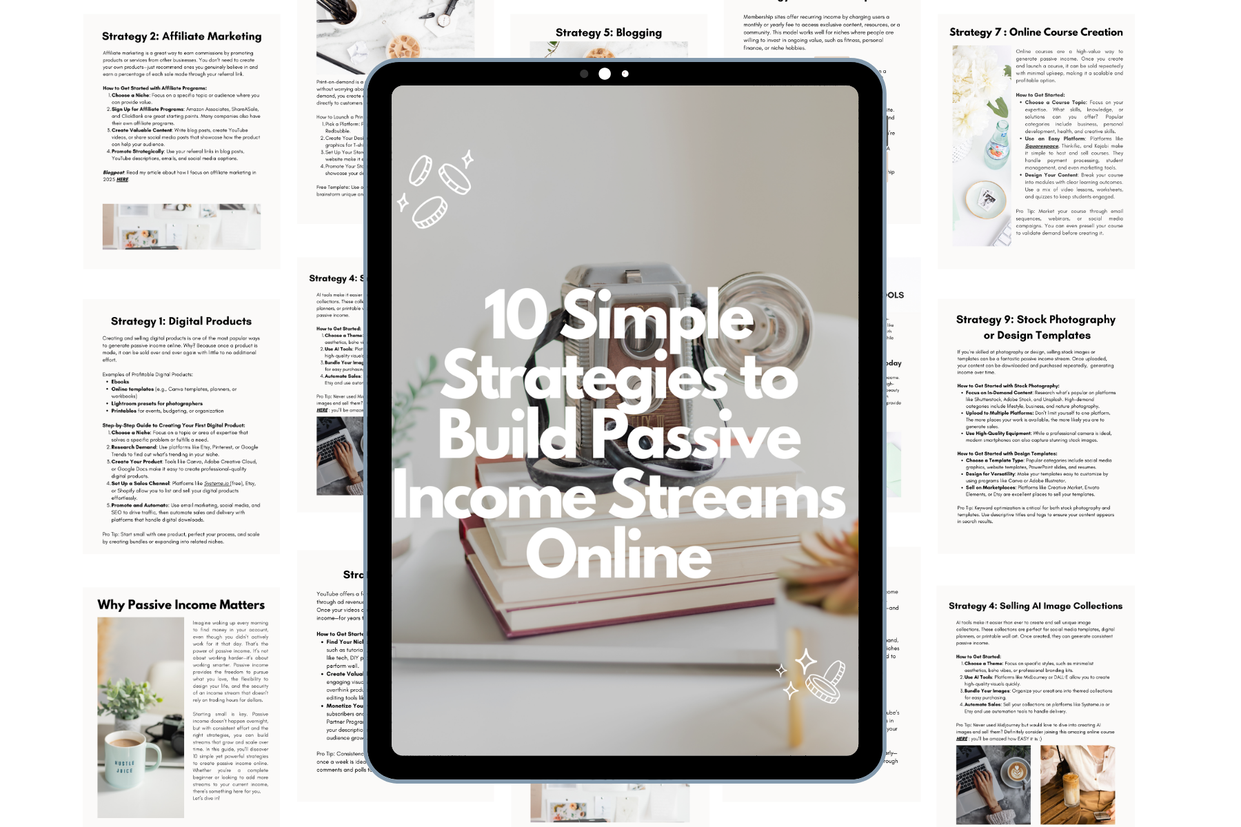 10 simple strategies to build Passive Income streams online