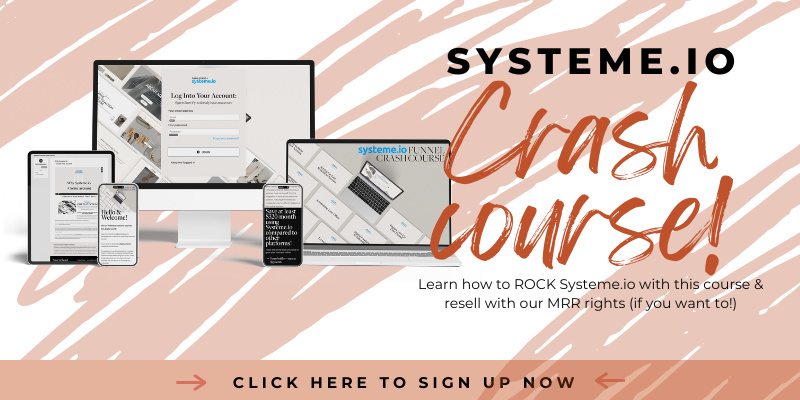 systeme.io crash course