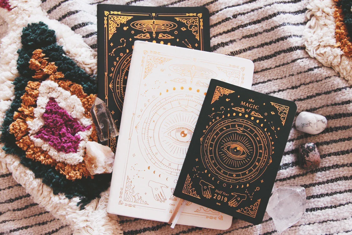 MAGIC OF I : WHEN ASTROLOGY MEETS YOUR SPIRITUAL + LIFESTYLE GOALS IN A PLANNER | ORDER your 2024 planner now!