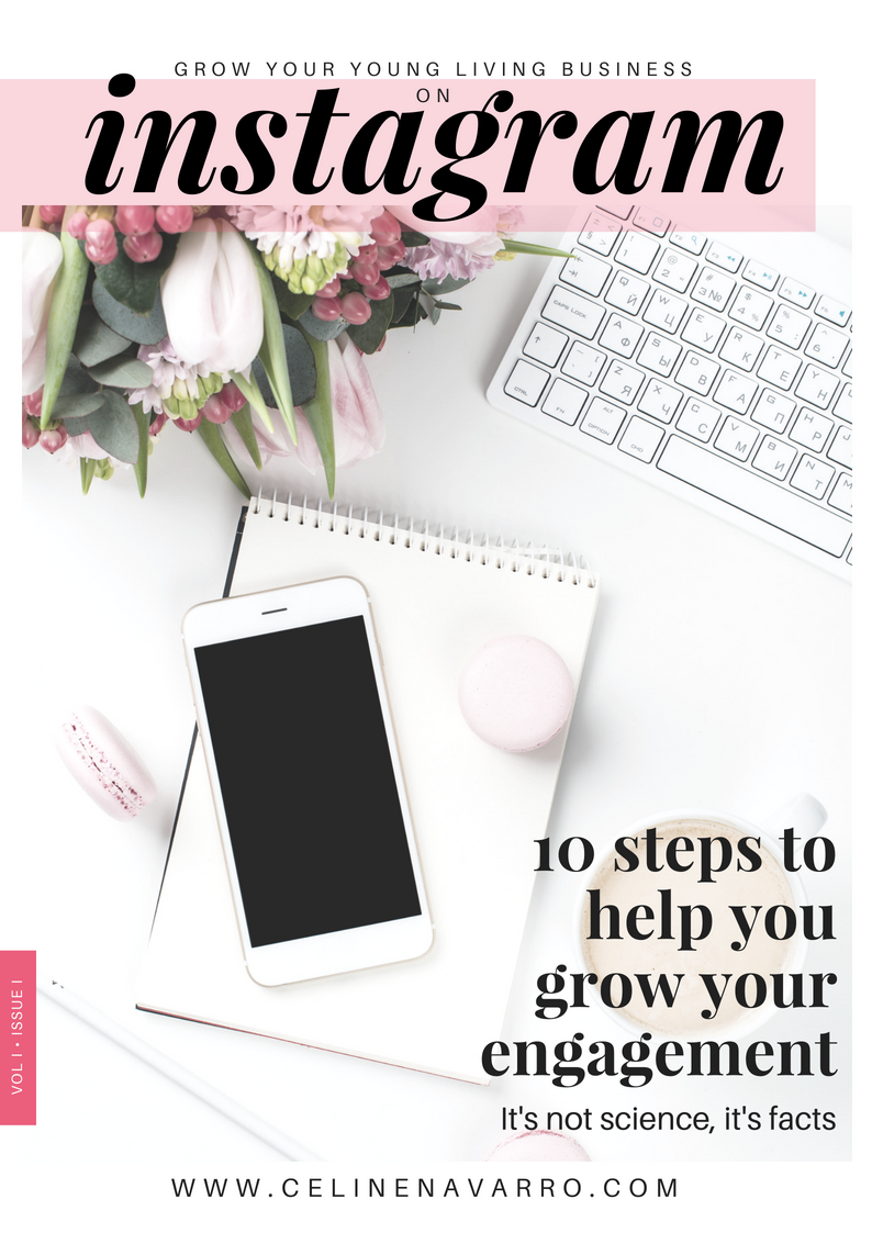 10 TIPS TO GROW YOUR YOUNG LIVING BUSINESS ON INSTAGRAM FREEBIE!