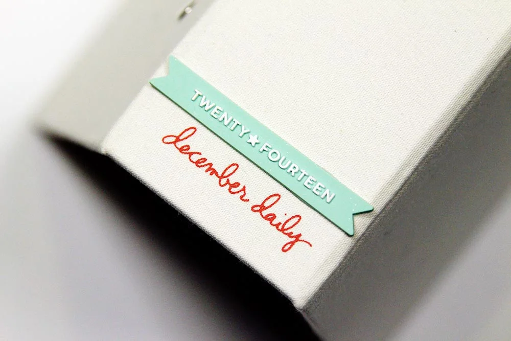 December Daily® 2014 | Cover, Day One to Three