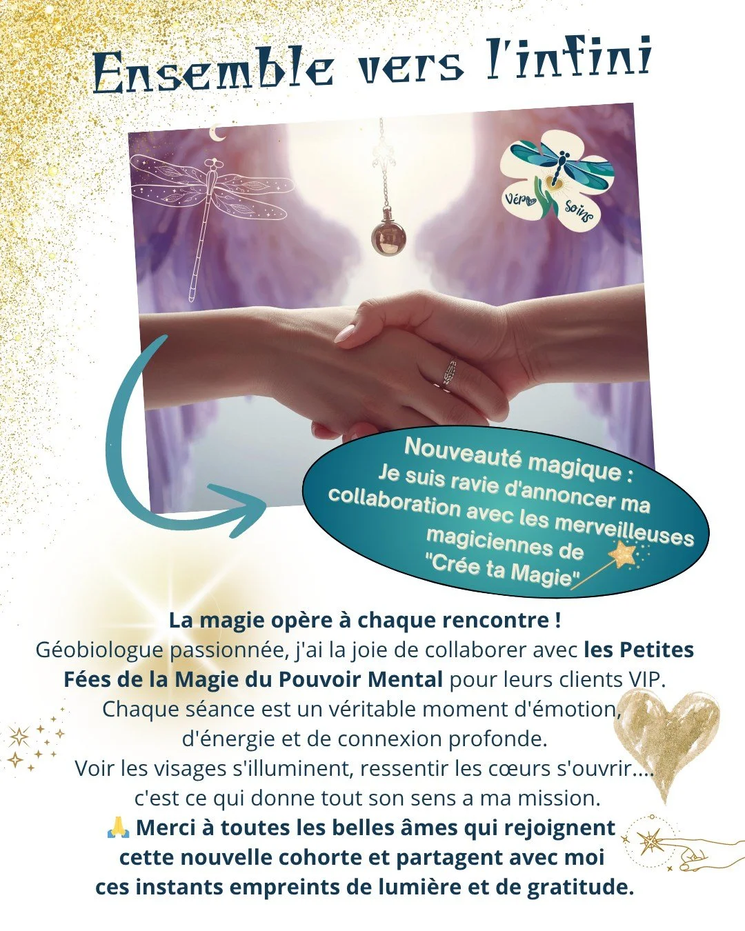 #lamagiedupouvoirmental 
#soins 
#magnetisme