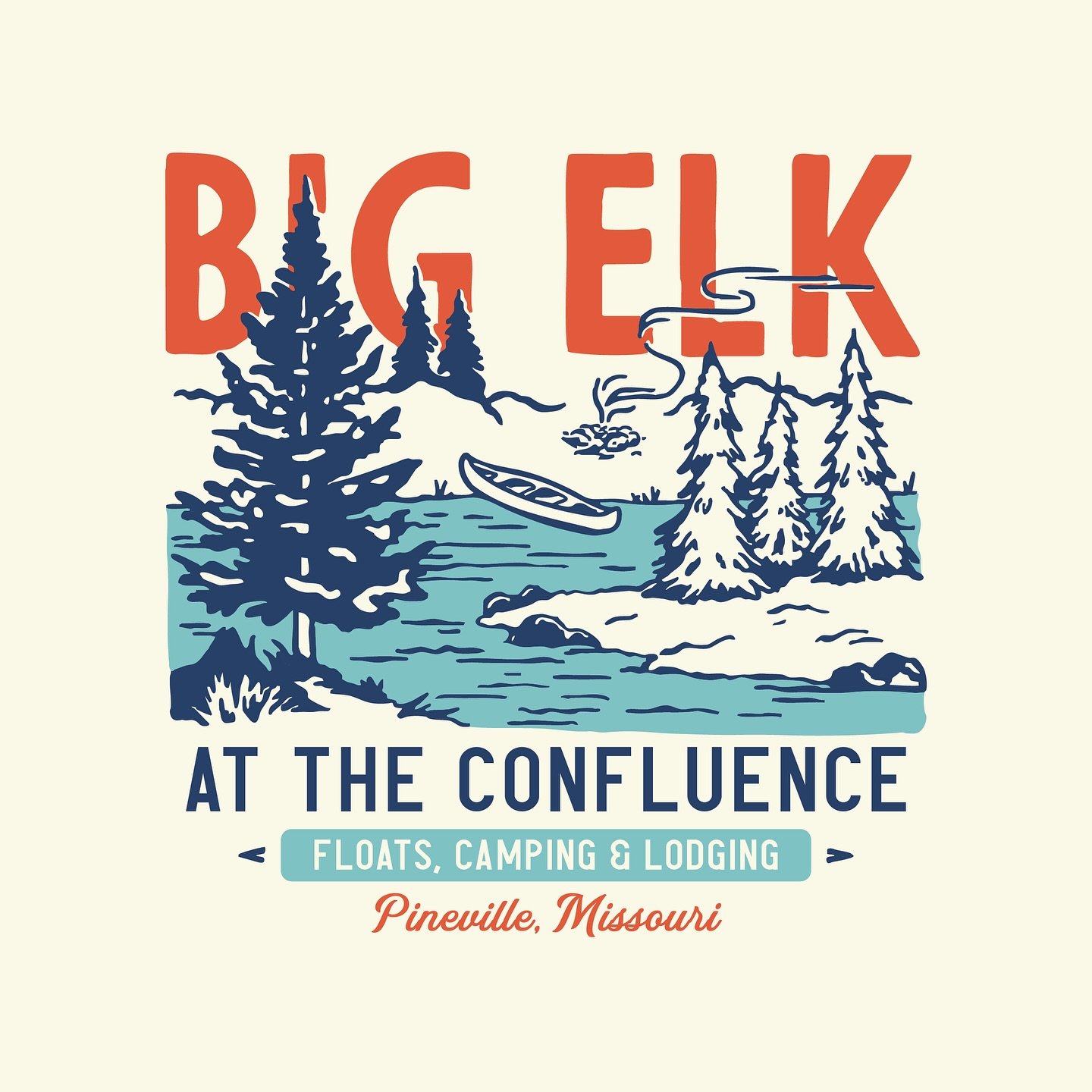 Setting the scene for the upcoming season for @bigelkfloatsandcamping 

No place we&rsquo;d rather be than on the water.
