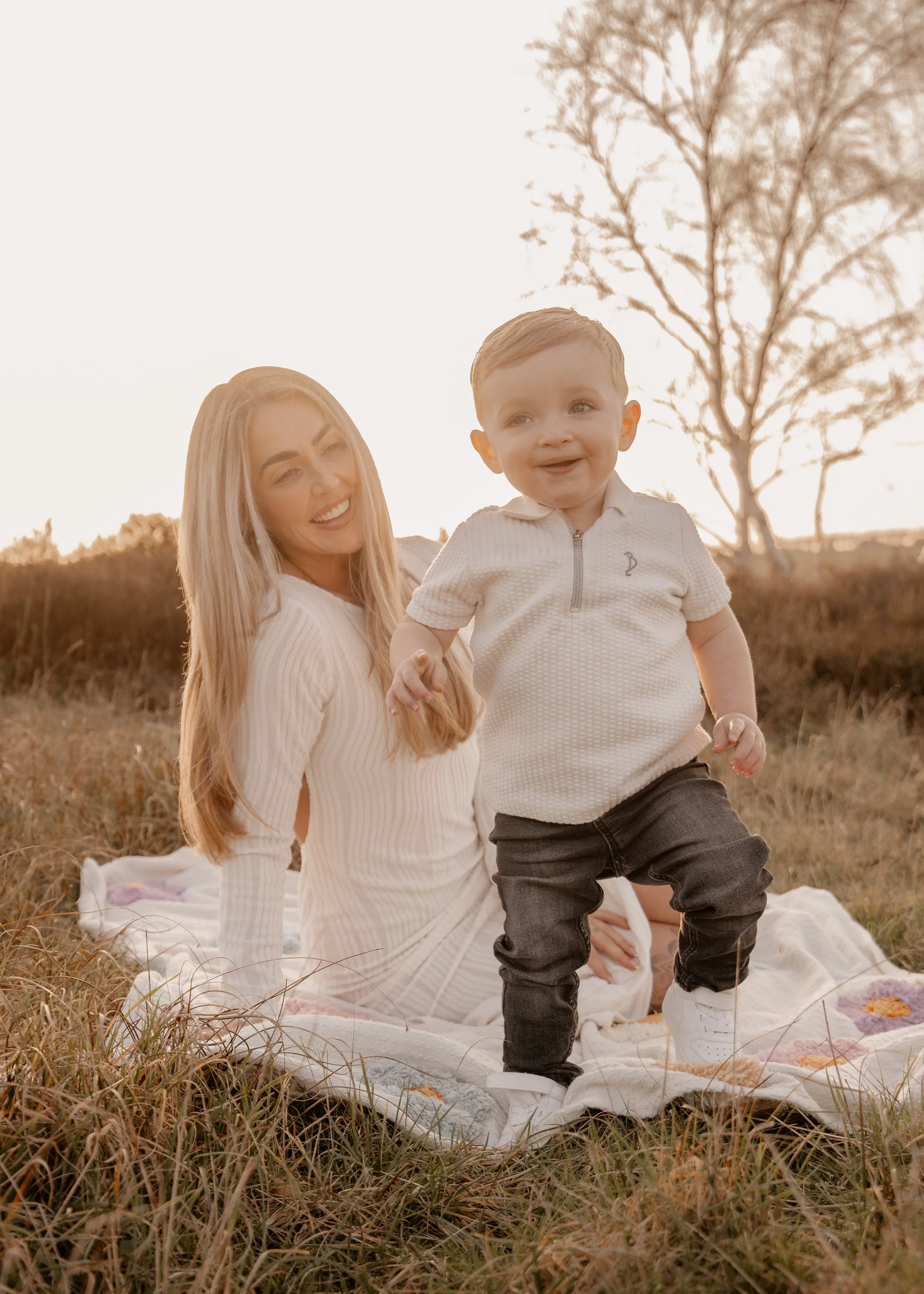 Mother and Son Outdoor Shoots