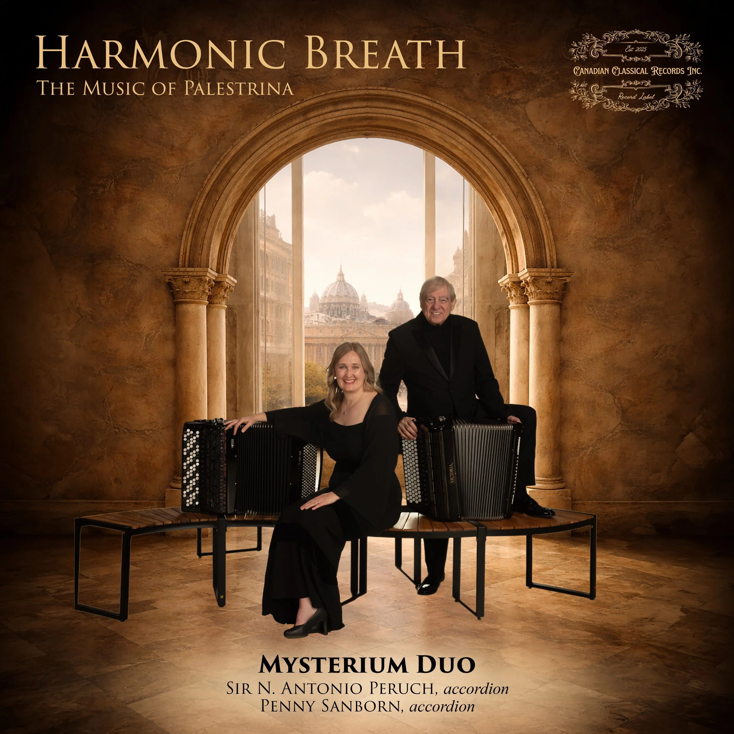 Harmonic Breath, The Music of Palestrina - Mysterium Duo