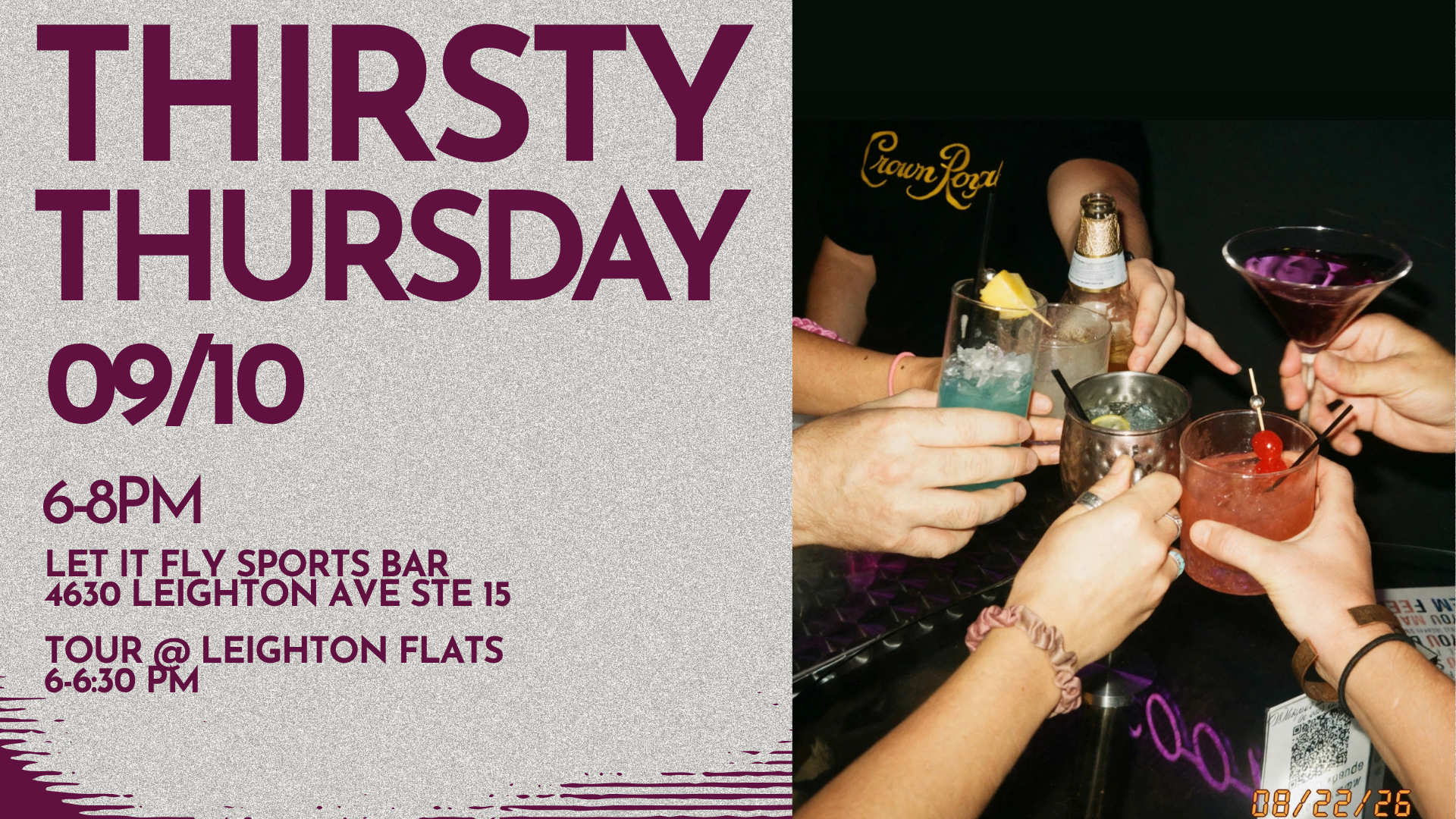 Thirsty Thursday at Let It Fly