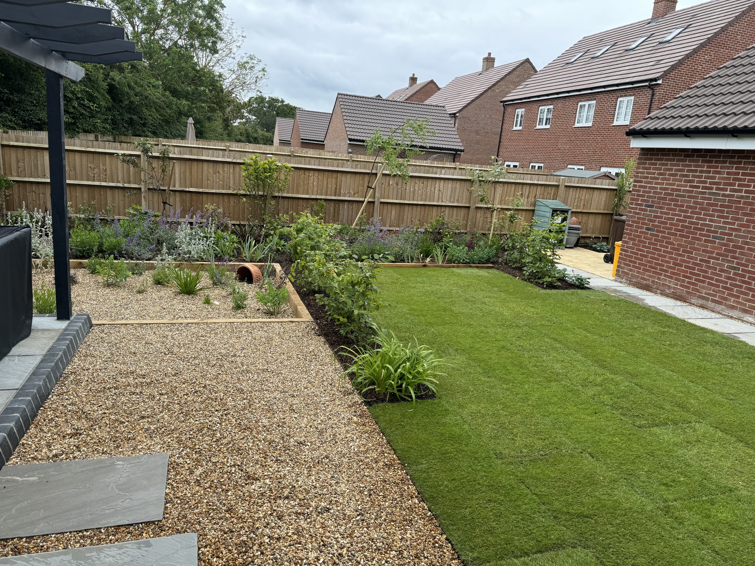 pathways down the garden