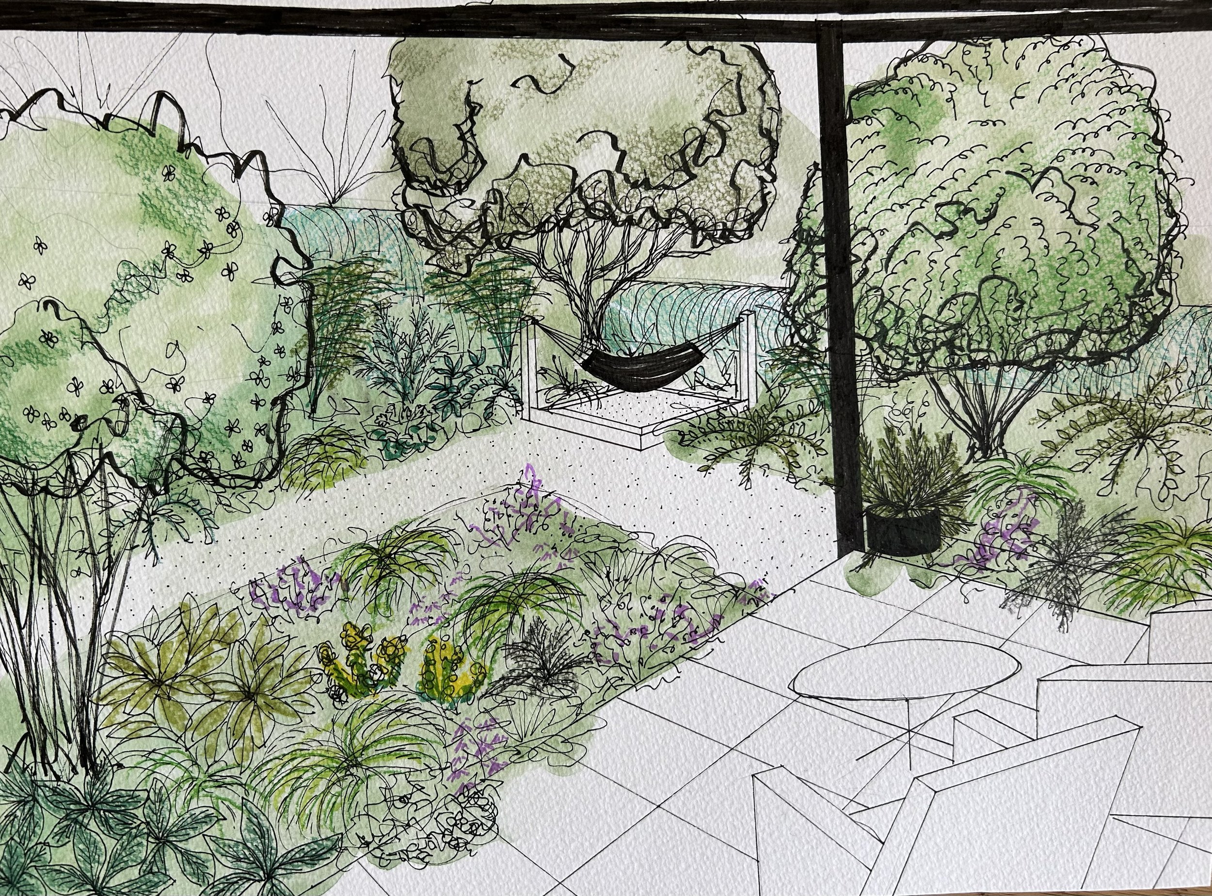 Perspective illustration