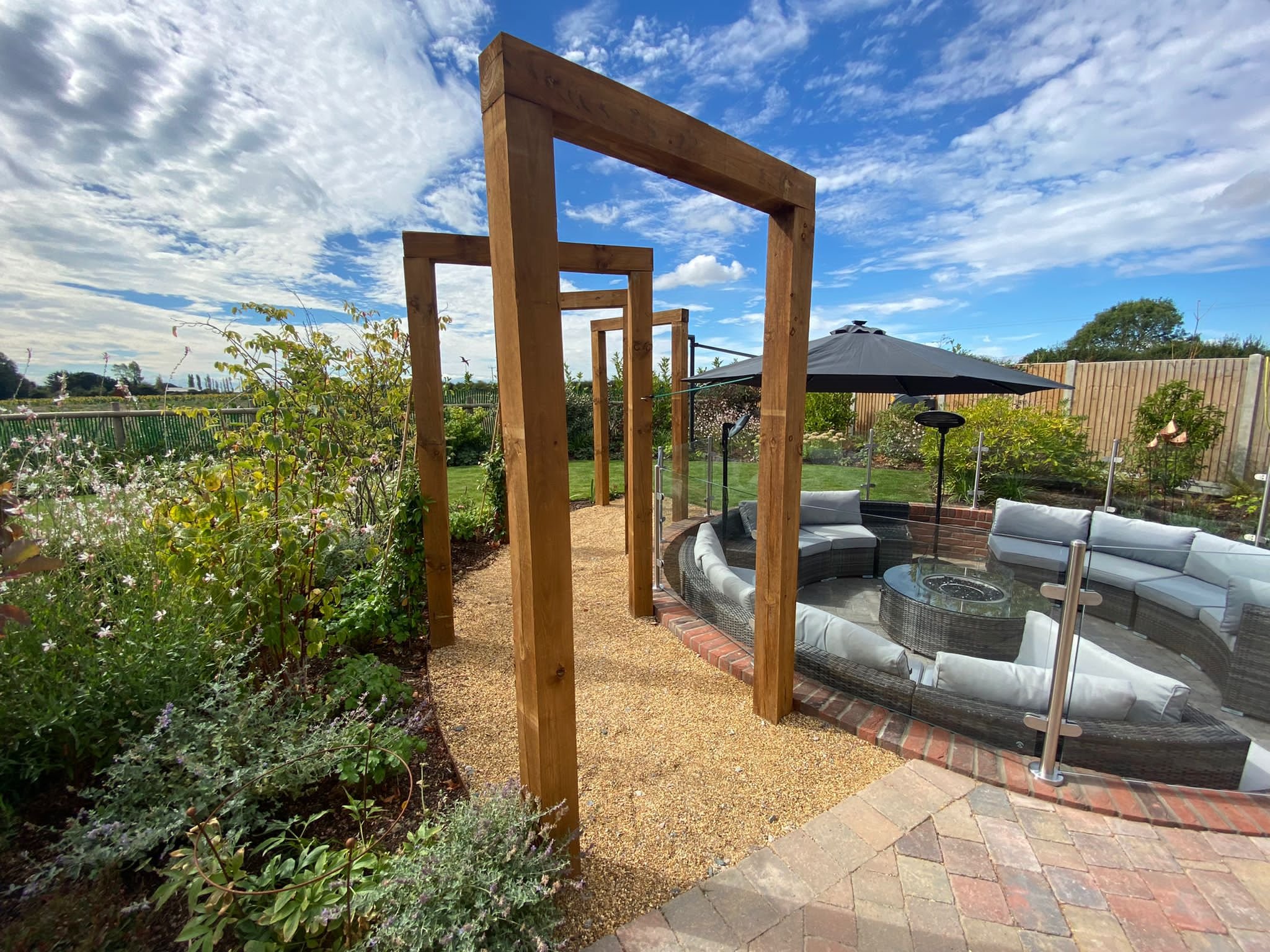 The Sunday garden trend: Designing a peaceful haven to unwind with smart zoning for tiny spaces