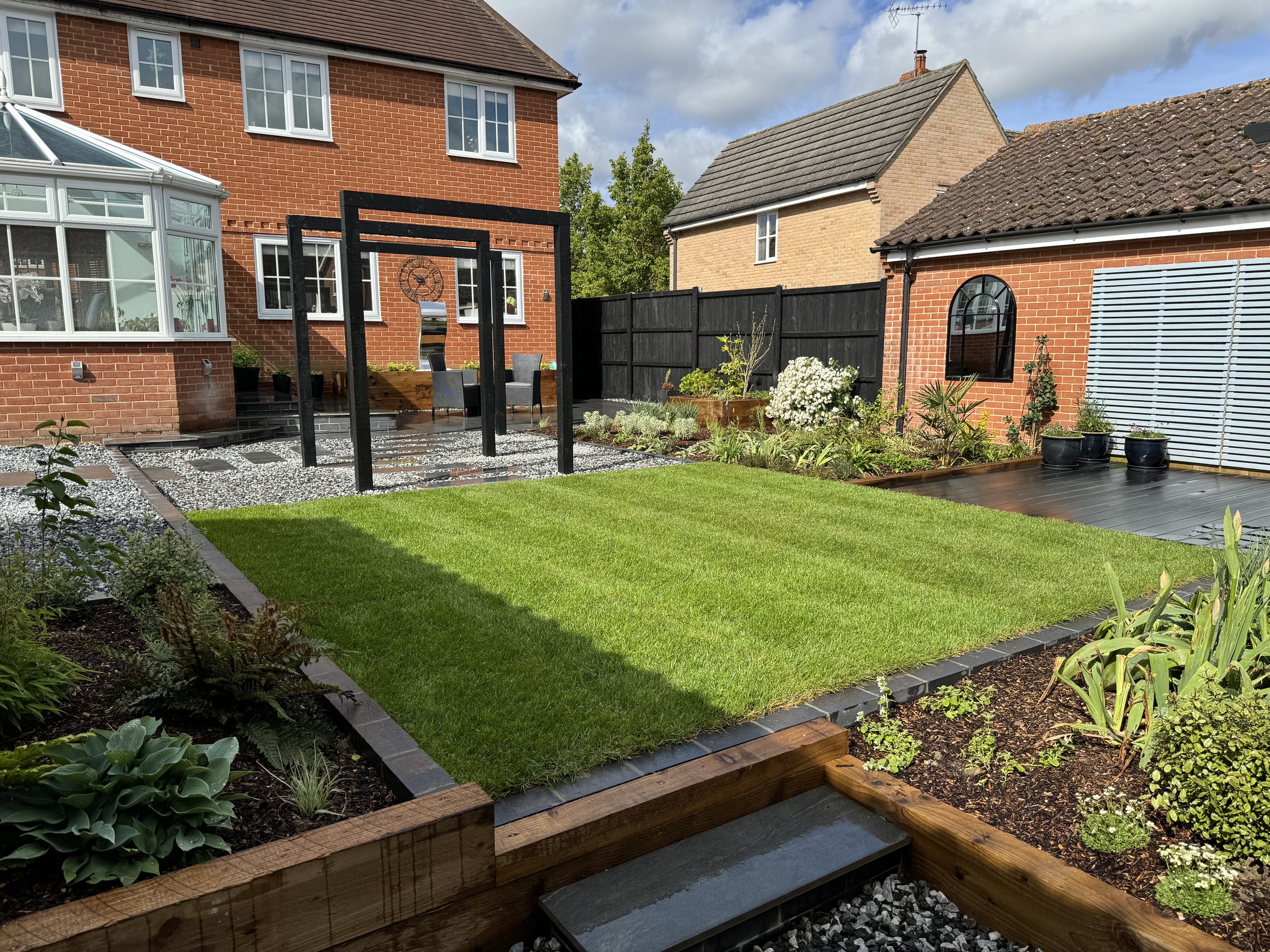 Lawn with views