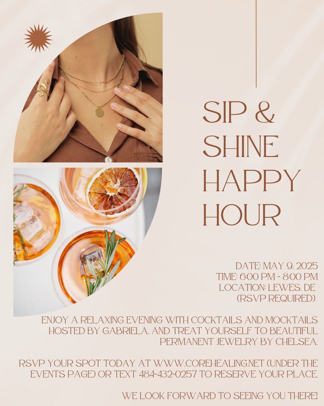 Sip & Shine Happy Hour