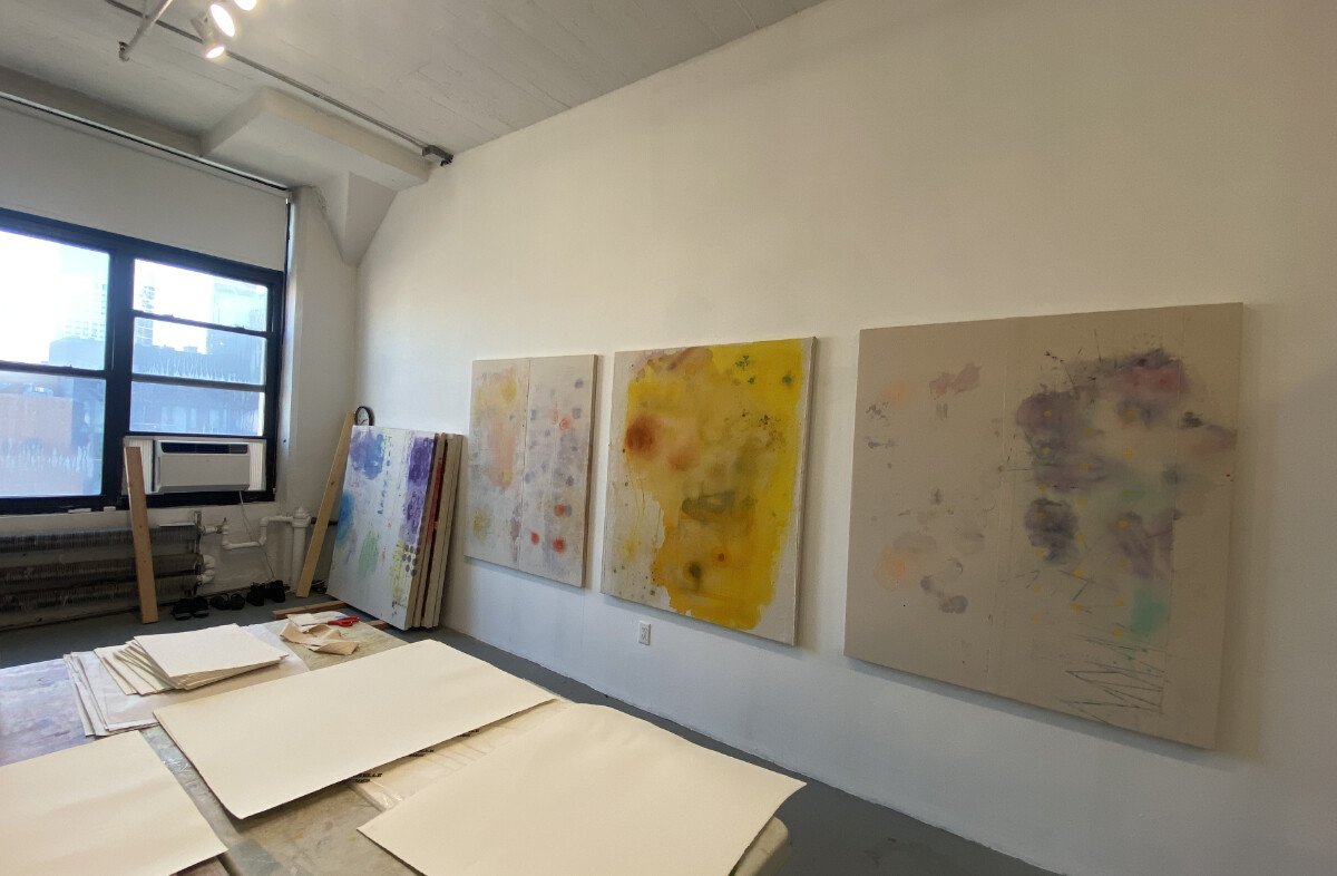 Sharon Butler's studio