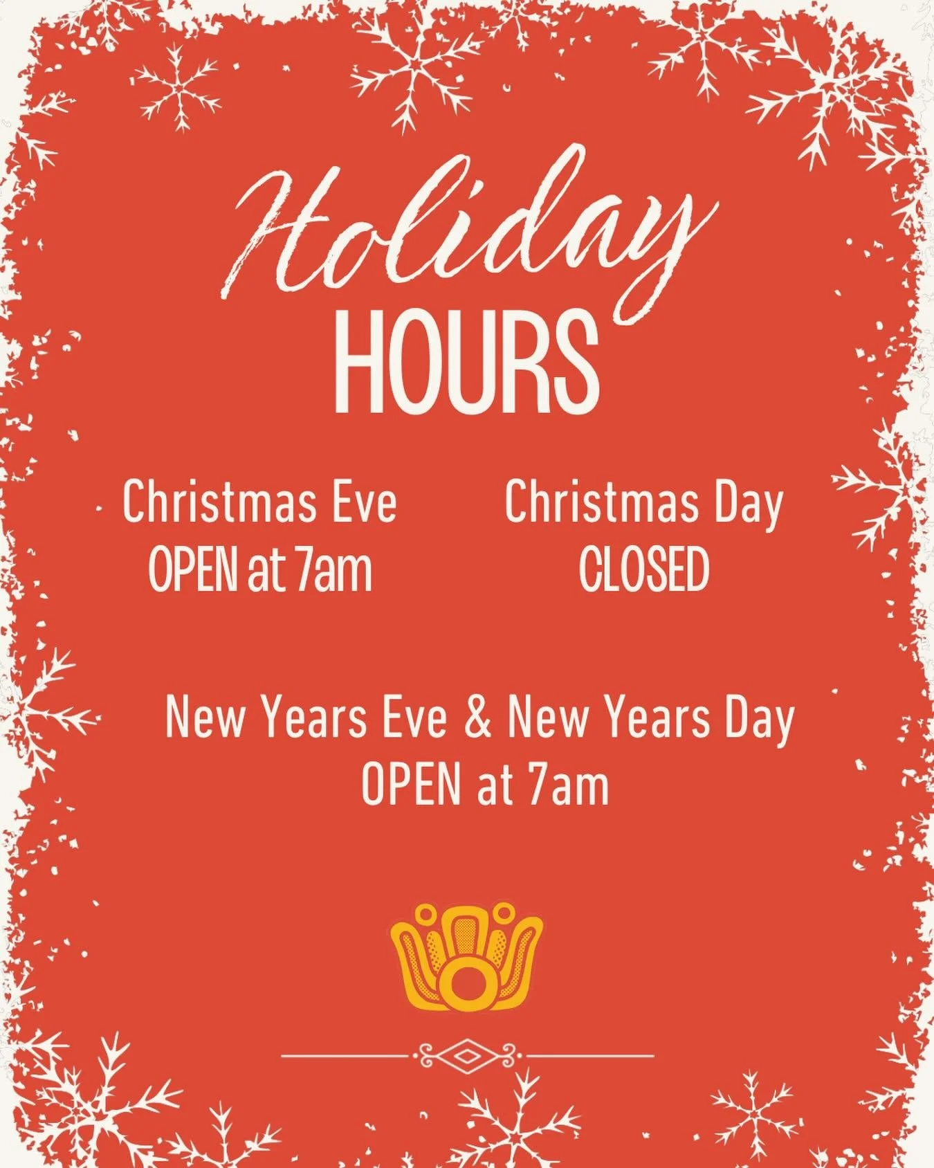 🎁 Feliz Navidad 🎄 Bring the fam to #lolascocinaJV or #lolascocinaTM before or after your family festivities 🥳 Breakfast, lunch, or DINNER 🍽️ We will be CLOSED Christmas Day ❄️ Merry Christmas!