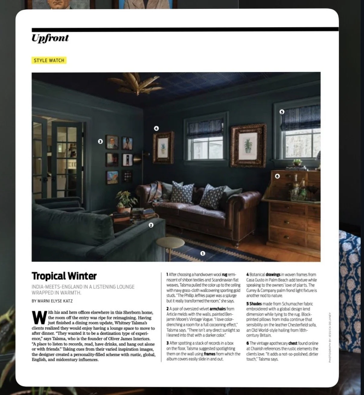 Boston Globe Magazine Style Watch-Greenwood Lounge