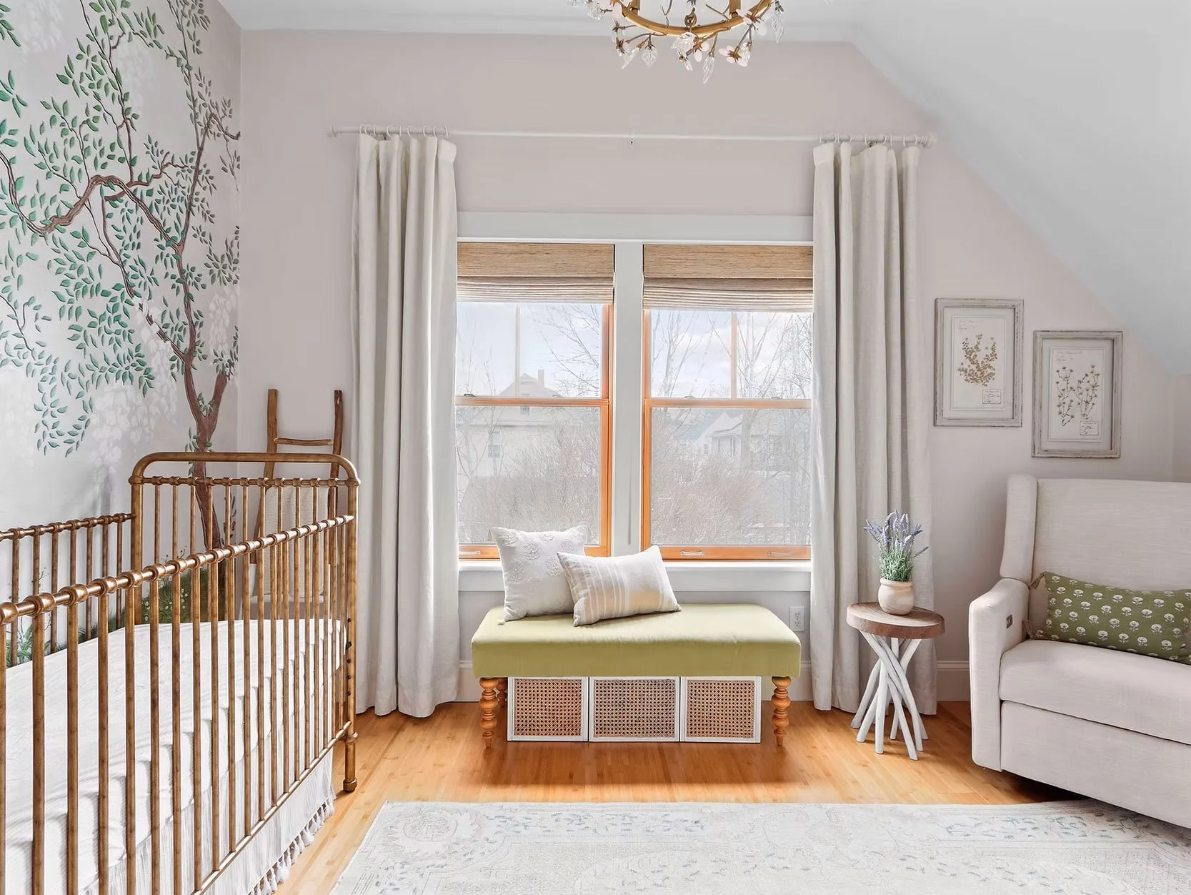 Willow's Nursery — Oliver James Interiors