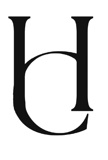 Logo for holmen consulting. A black H interlocking with a to create a beautiful and elegant logo. Konsulent Holmen Johansen. jobber med forretningsutvikling og er bedriftskonsulent.