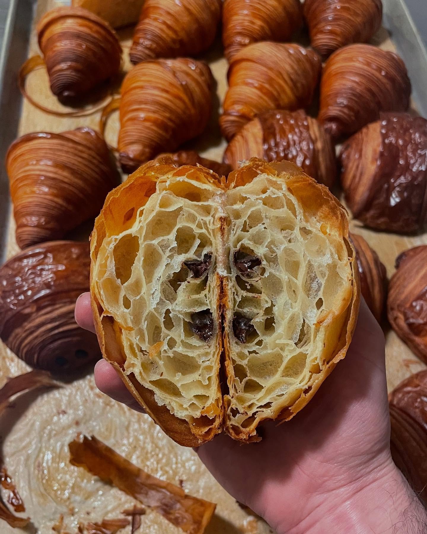 More croissants please.
