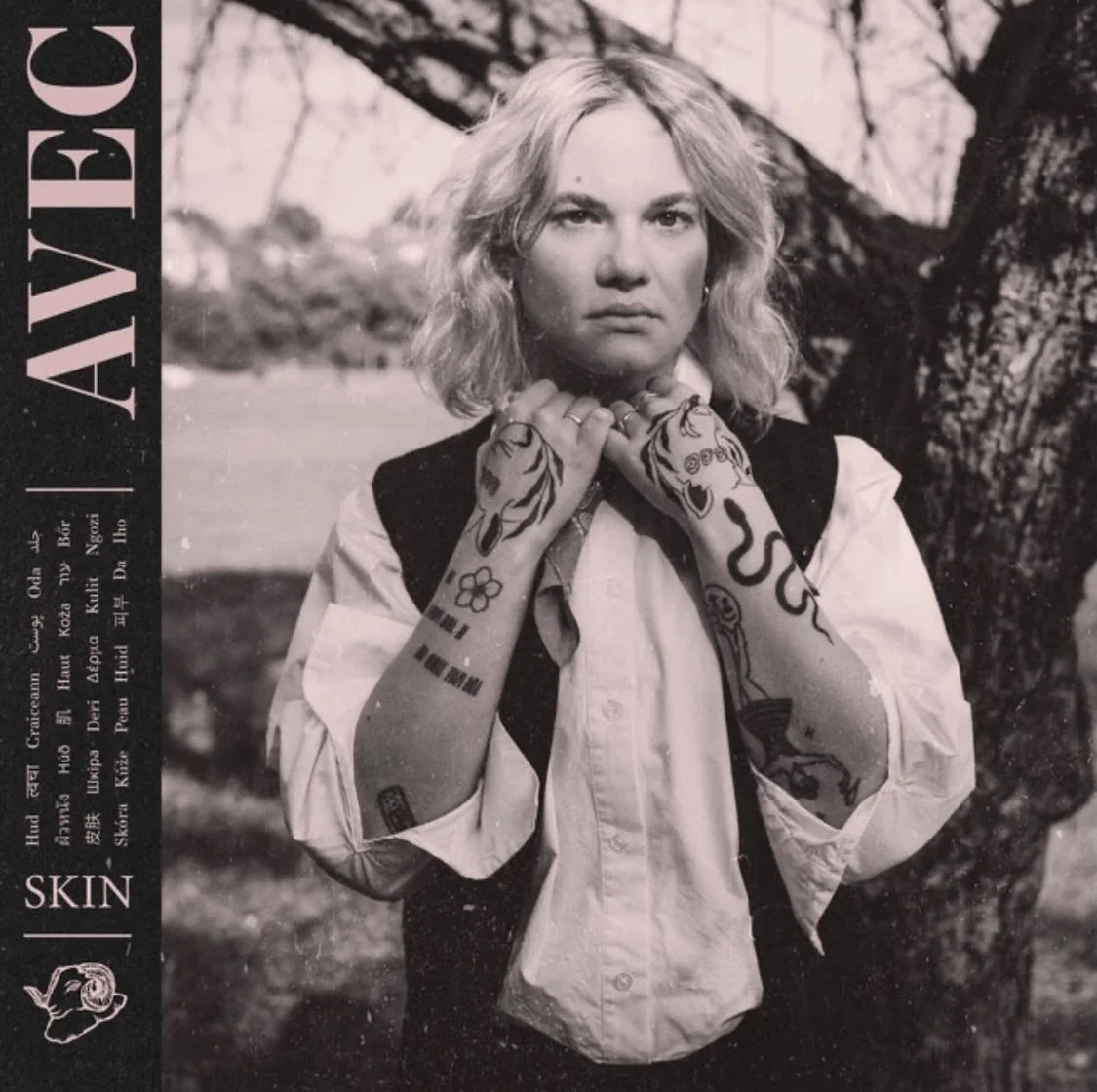 AVEC - Skin - happy release day @officialavec! was so much fun writing and producing this track together 🙌

produced and written by @officialavec and me
mixed and mastered by @mixedbytricky 
artwork @kidizinsane 

@toechtersoehne @bluejay_publishing