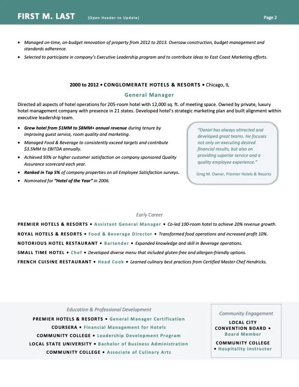 Resume Template by MyPro - Pentagon Cyan - Sample2.jpg