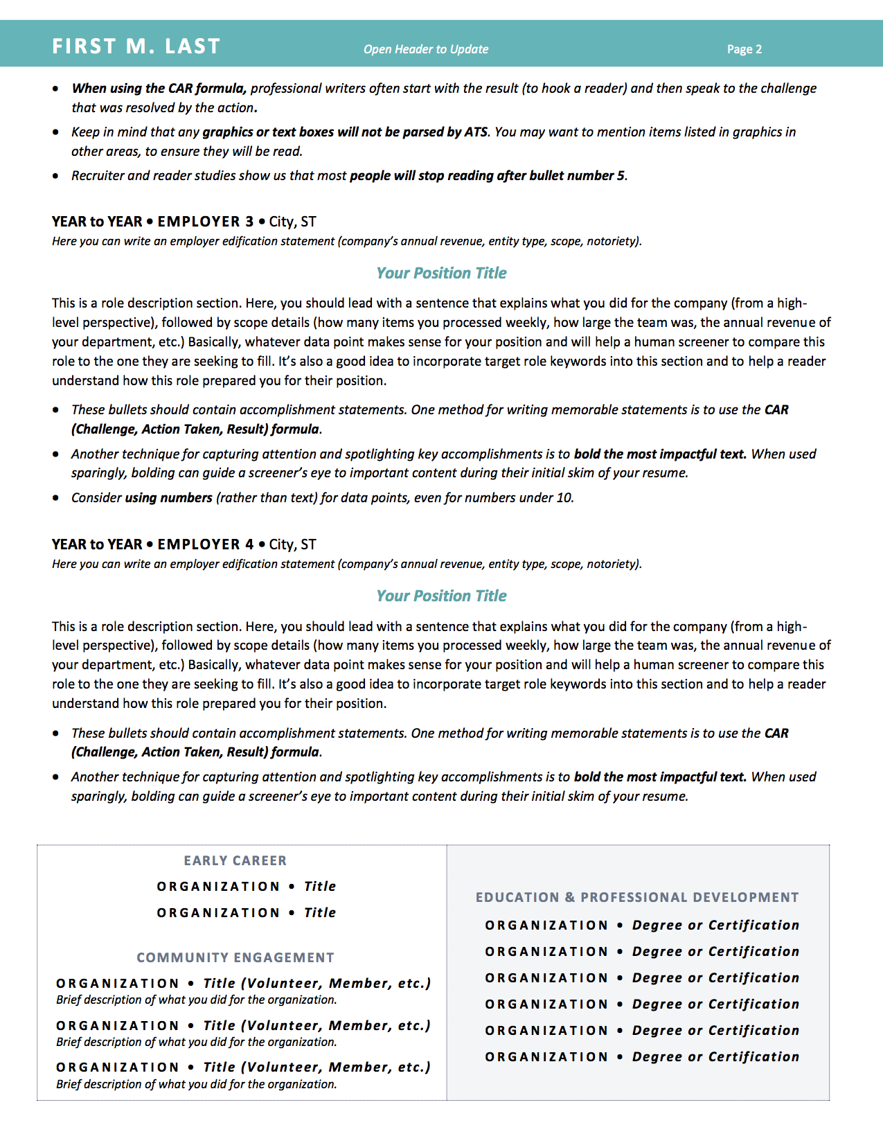 Resume Template by MyPro 2- Simple - Teal - DOC.png