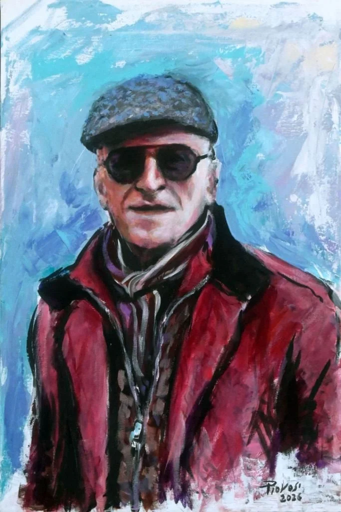 Dario, Acrilico su tela cm60x40, 2026