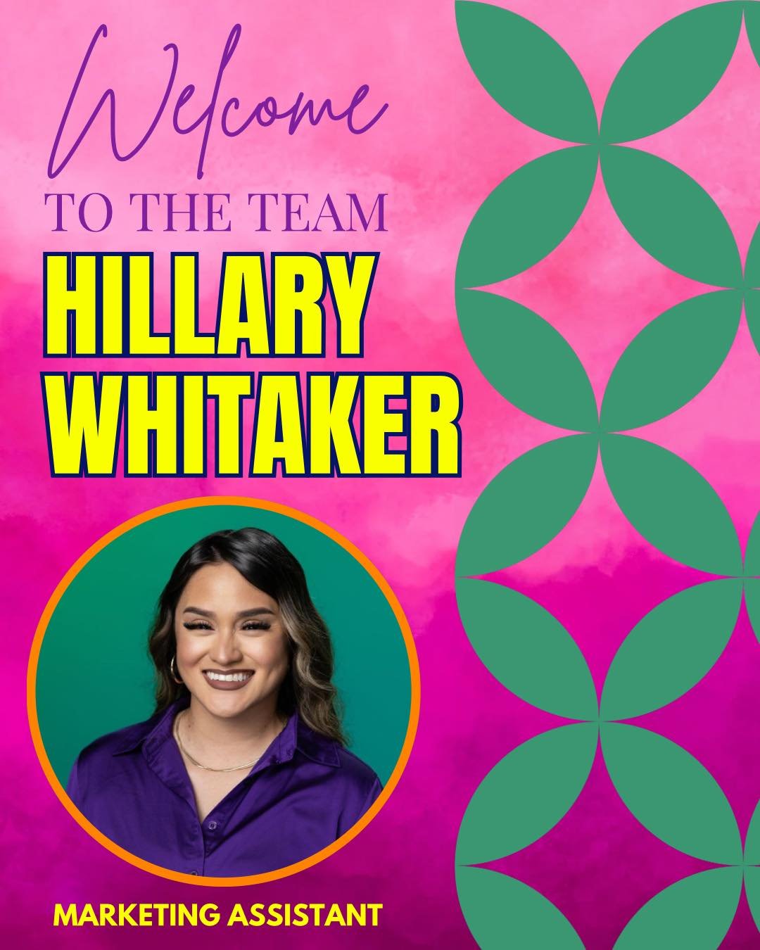 Please help us welcome Hillary Whitaker to our team! Hillary is our new Marketing Assistant, and she&rsquo;ll be doing our social media content shoots, helping with copywriting for websites, and helping to manage accounts! 

We are so excited to have