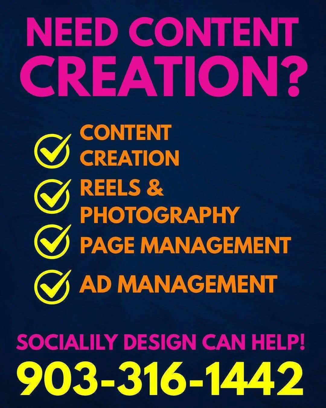 We are excited to partner with you! 👋🏻

Need help with Social Media Marketing or a new website? We&rsquo;ve worked with over 100 businesses right here in East Texas since 2023. SociaLily Design is on our 3rd year serving East Texas Businesses, and 
