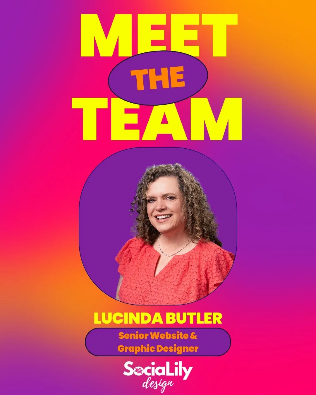 Meet Lucinda Butler!

Lucinda is our Senior Website and Graphic Designer! She manages our website team, and shares the same passion for working with East Texas businesses that Lindsay does! 

Lucinda is incredibly creative and genuinely loves what sh