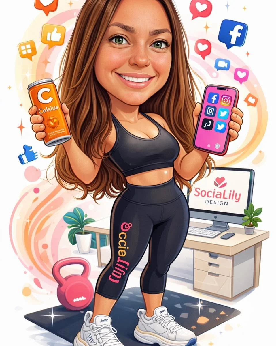 Meet the SociaLily Design caricature team 🤪🩷🧡

Come meet some of us in REAL life tomorrow at the business expo starting at 1pm!