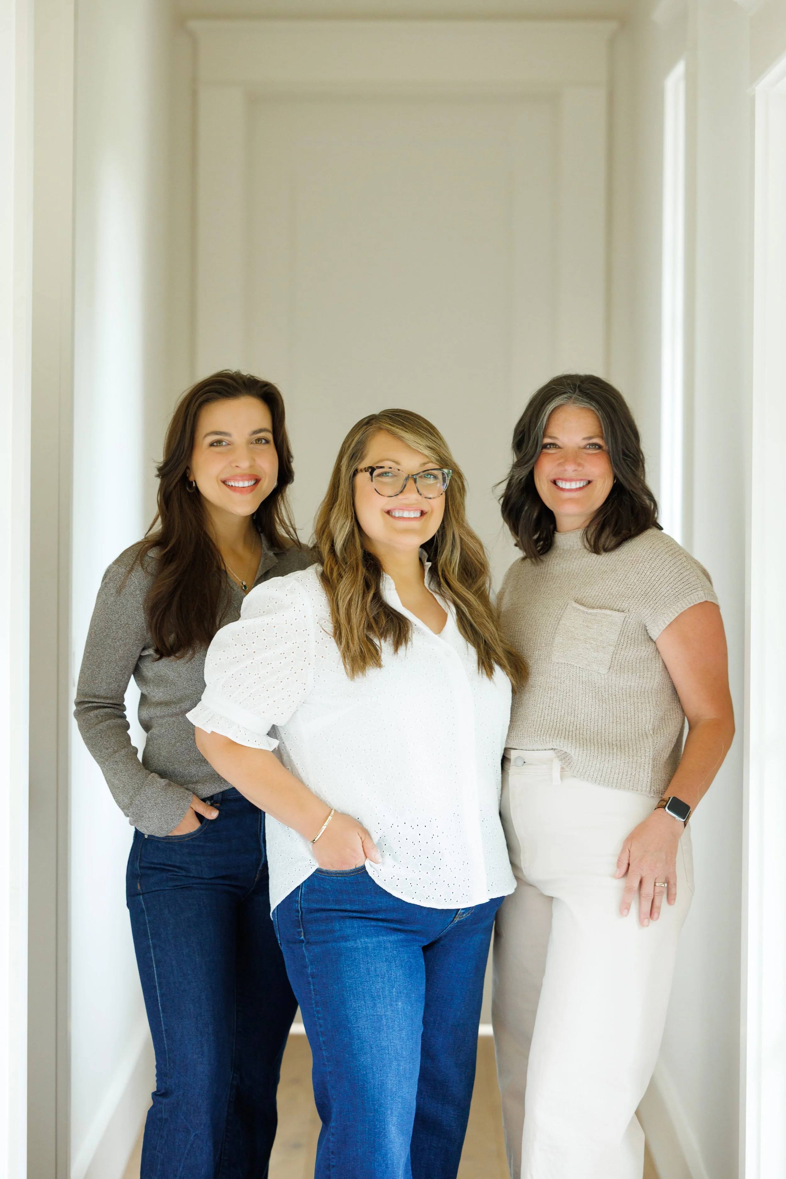 Professional organizers in beautiful hallway