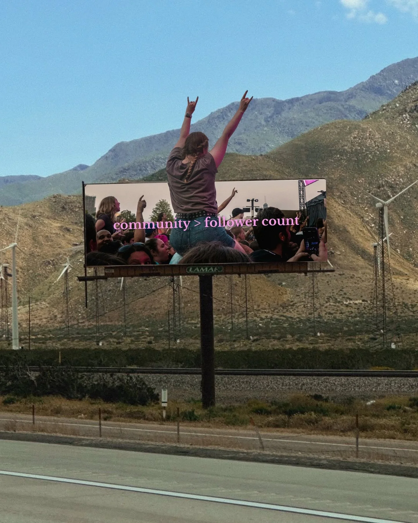 A lot of great marketing happened at Coachella. Can&rsquo;t believe nobody noticed our billboards though... 🙂&zwj;&harr;️