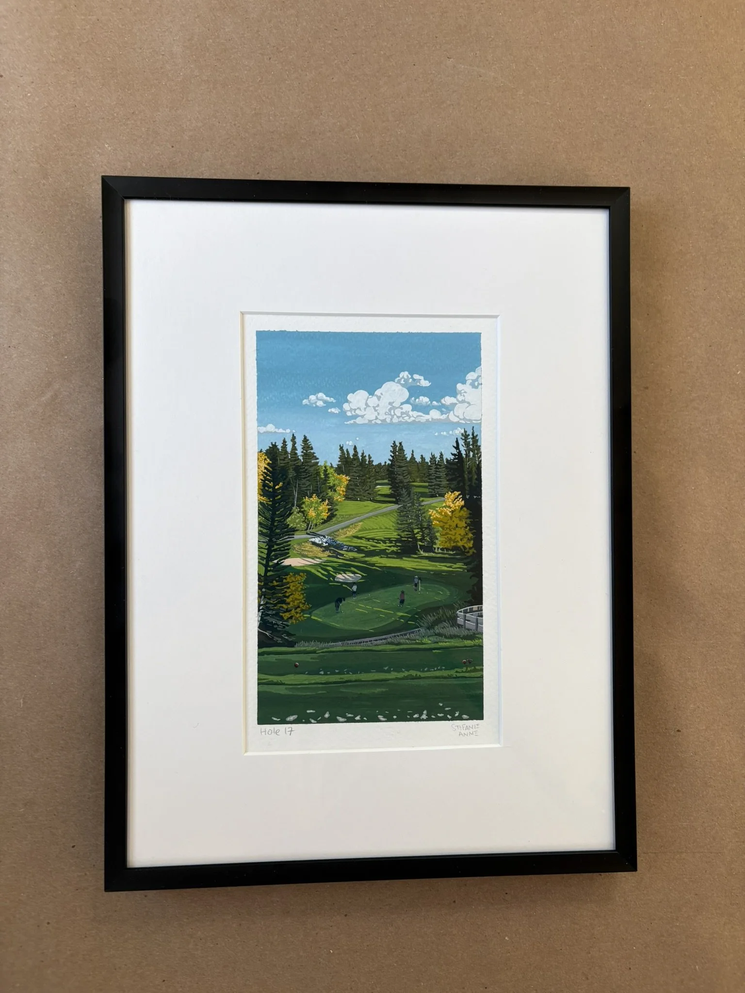 "Hole 17" Original Painting