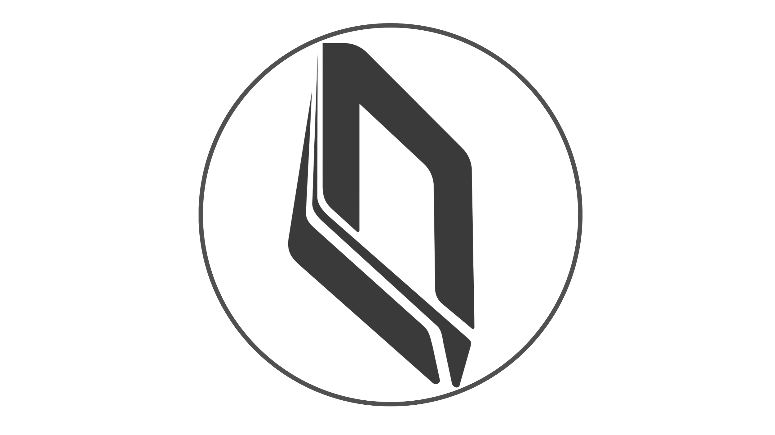"Insignia" Circle Sticker