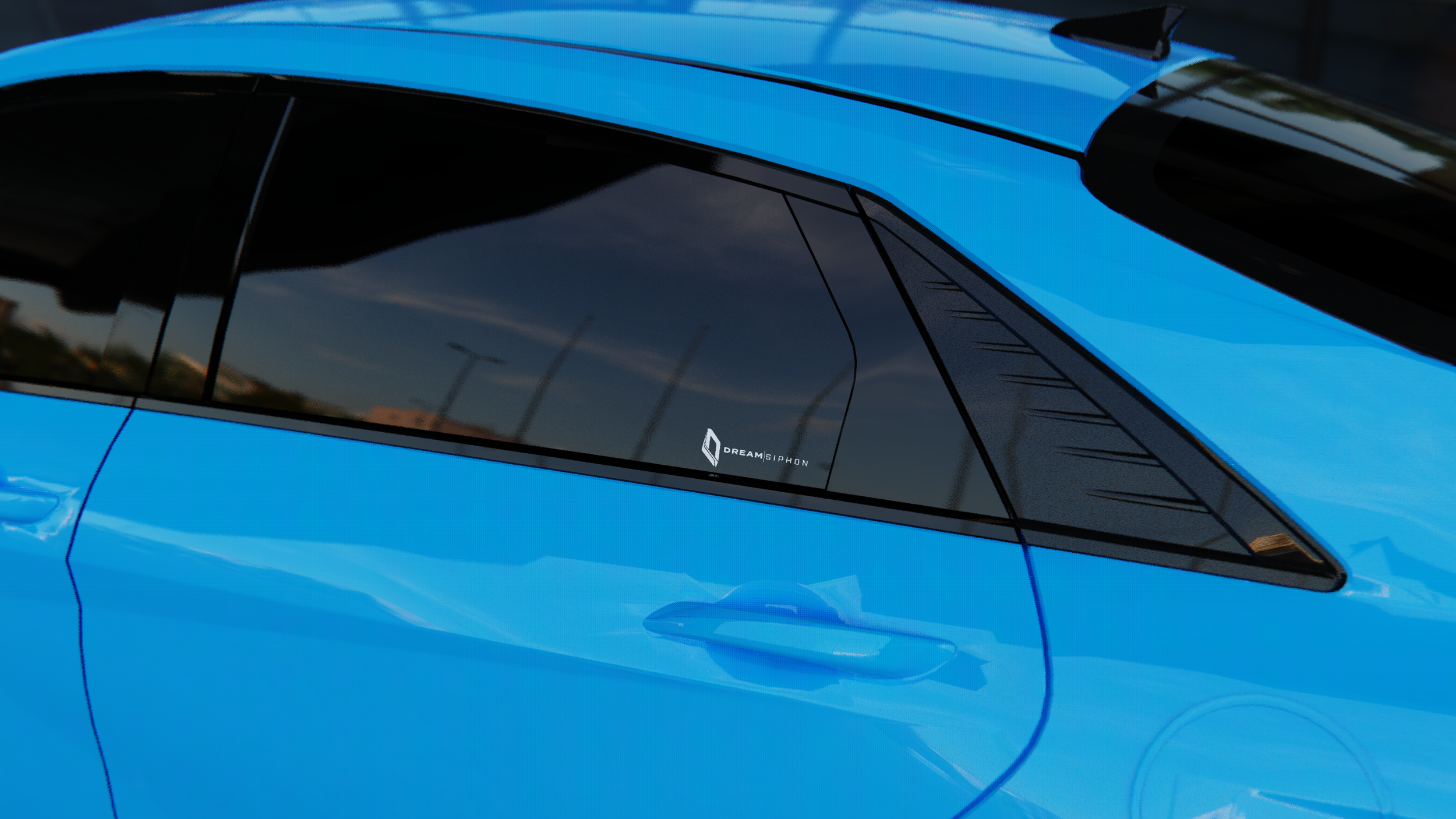DreamSiphon Decal (White)