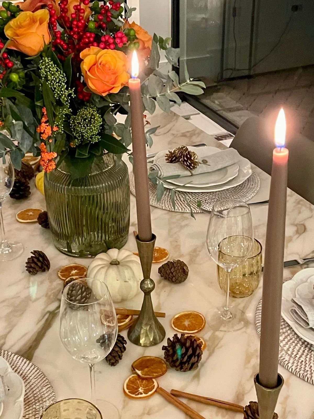 The candles are lit, the room is filled with our annual Thanksgiving traditions, and a beautifully set table awaits 🧡

Wishing everyone a very happy Thanksgiving ✨

#SophiaRichardsonInteriors #Thankful #ThanksgivingTable #CosySeason #HomeStyling #In