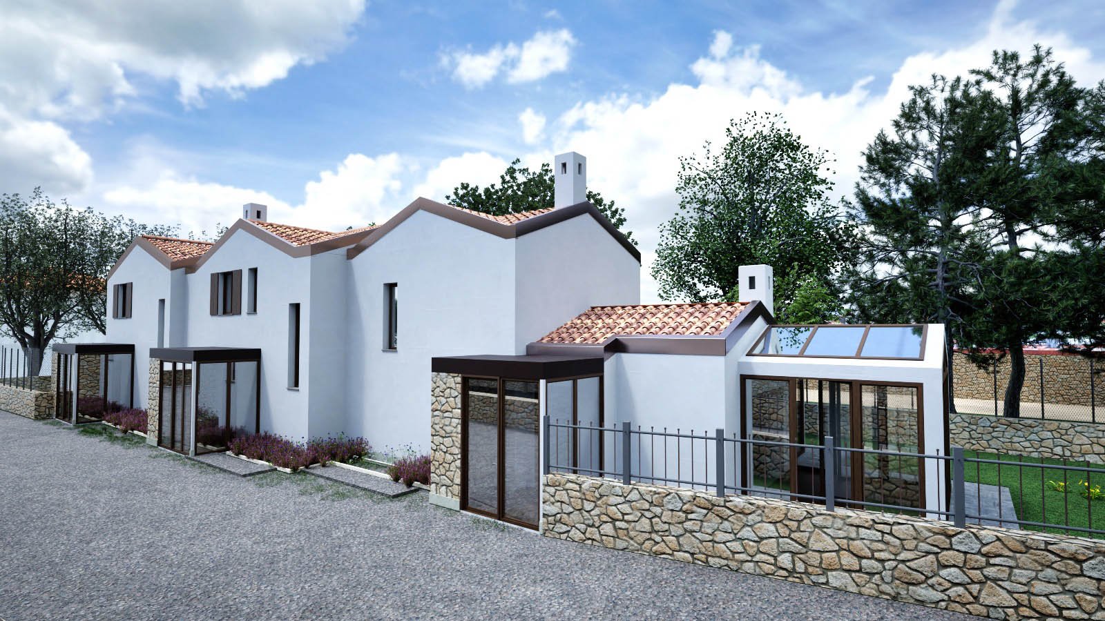 Tre ville nuove a schiera a Opicina