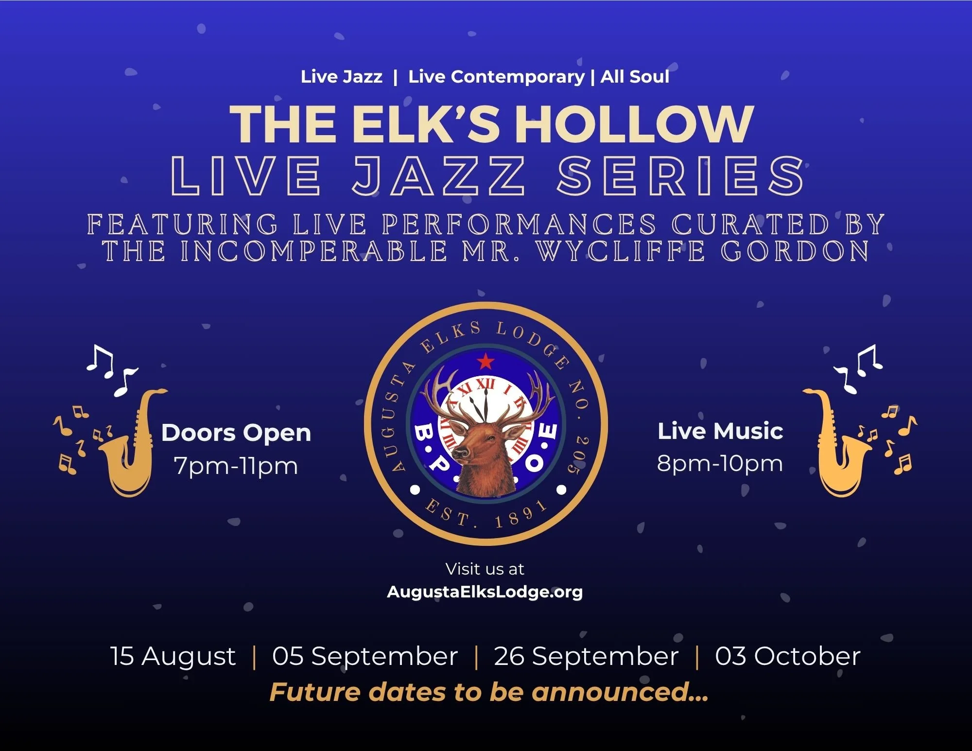 The Elk’s Hollow: Sunset Jazz Series