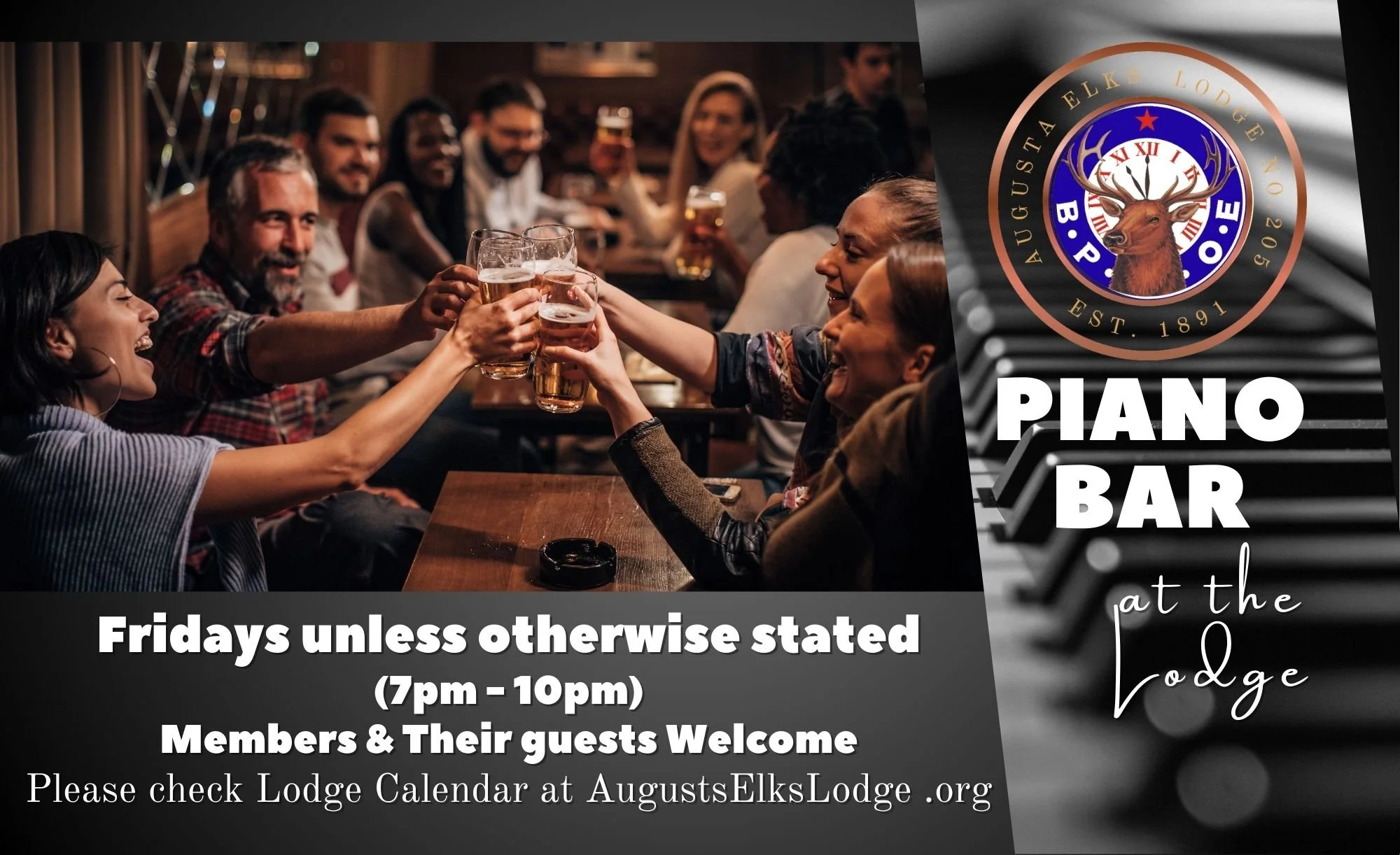 Piano Bar Night at the Lodge!
