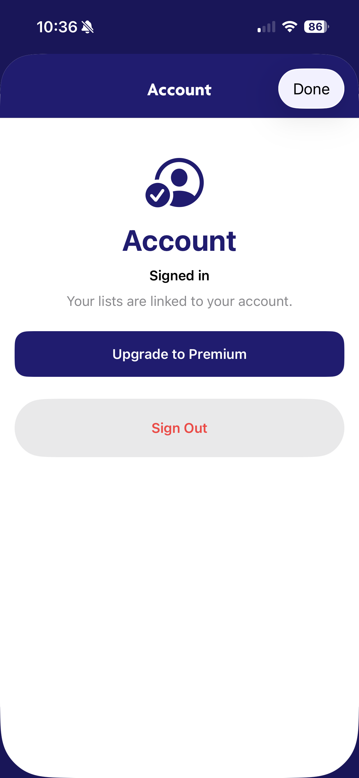 Upgrade to Premium