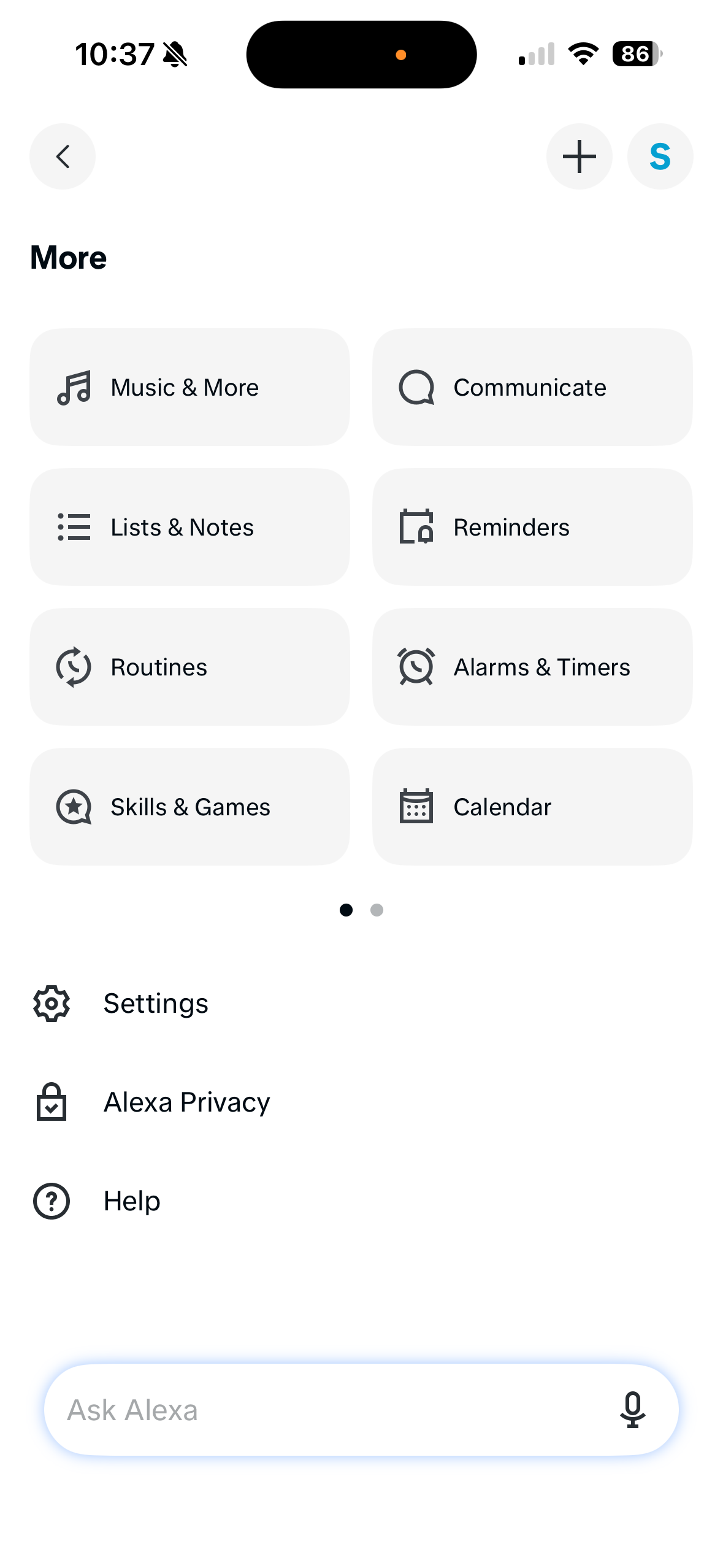 From the Alexa App go to Skills & Games