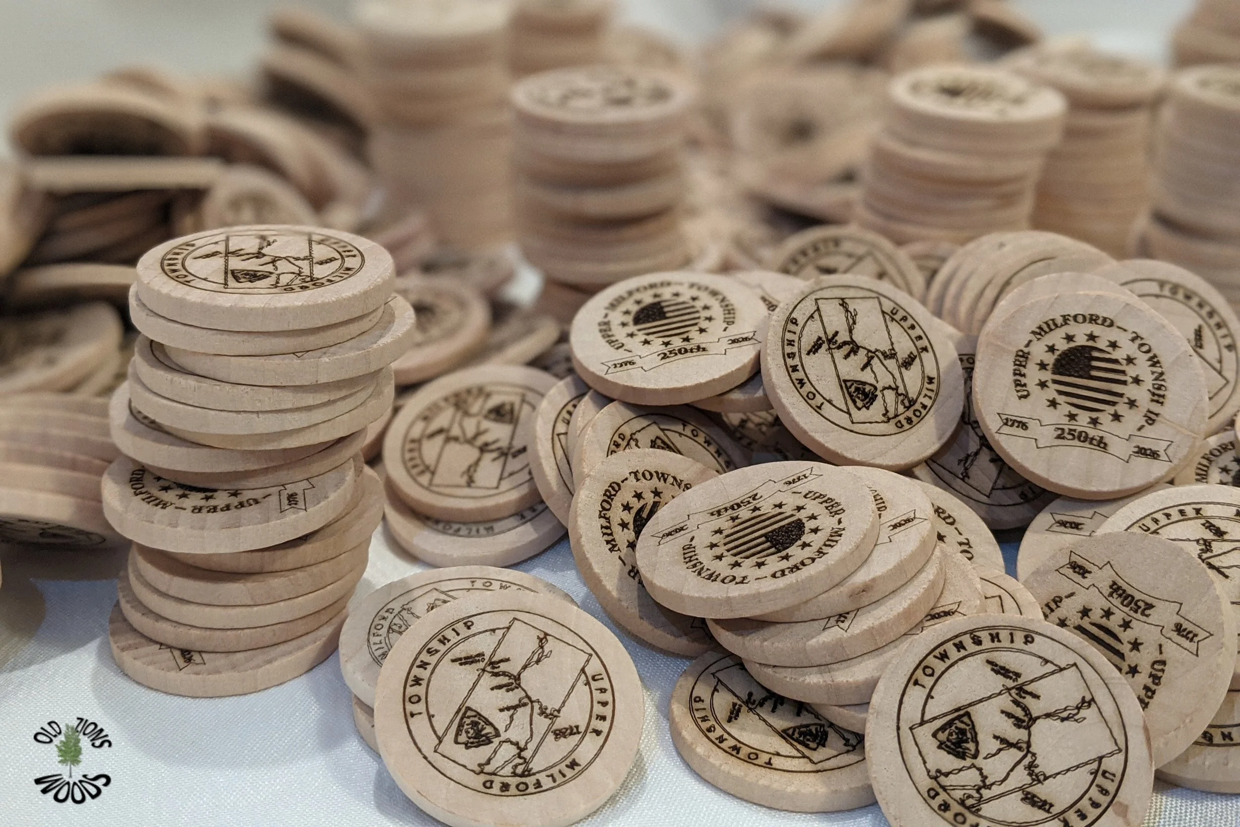 Custom Wooden Tokens 1.5