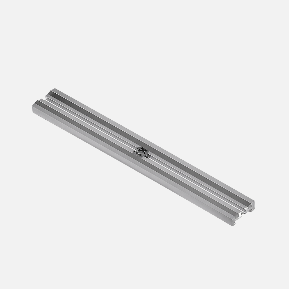 silver metal rectangular hollow structural section (HSS) pipe.