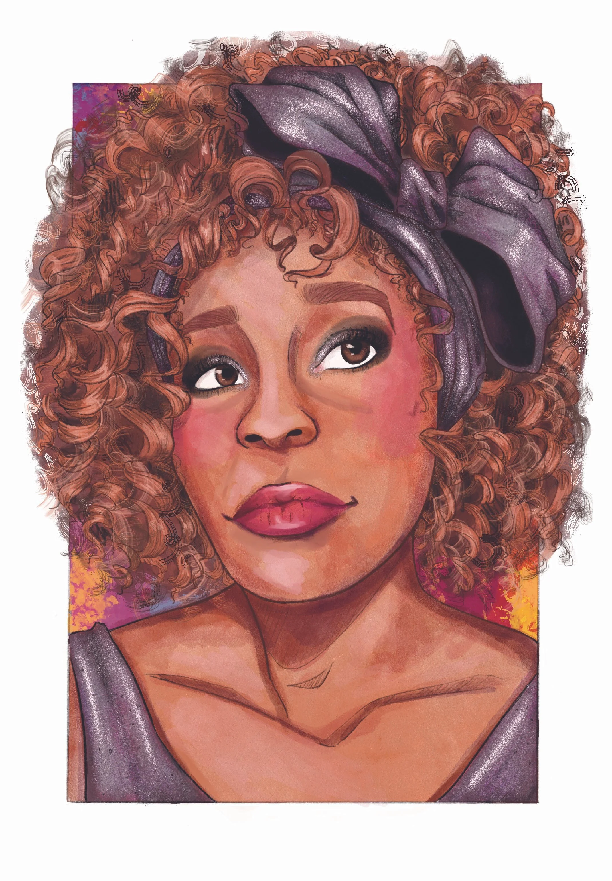 Whitney Houston Portrait