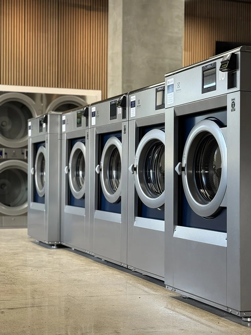 Professional washing machines at The Wash